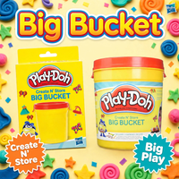 Hasbro Play-Doh Create 'N Store Big Bucket
