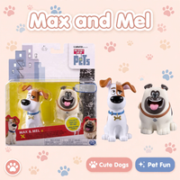 Secret Life of Pets Max & Mel Figure 2-Pack
