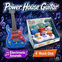 Thumbnail for Toi-Toys Power House Electronic Toy Guitar