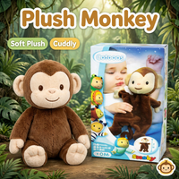 Thumbnail for Cotoons Plush Monkey Soft Toy by Smoby