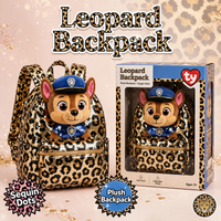 Thumbnail for Ty Fashion Sequin Leopard Dot Backpack Plush