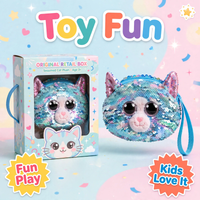 Thumbnail for Ty Fashion Sequin Cat Wristlet Purse