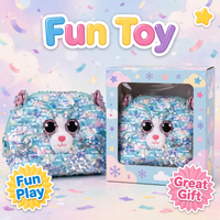 Ty Fashion Sequin Cat Accessory Bag