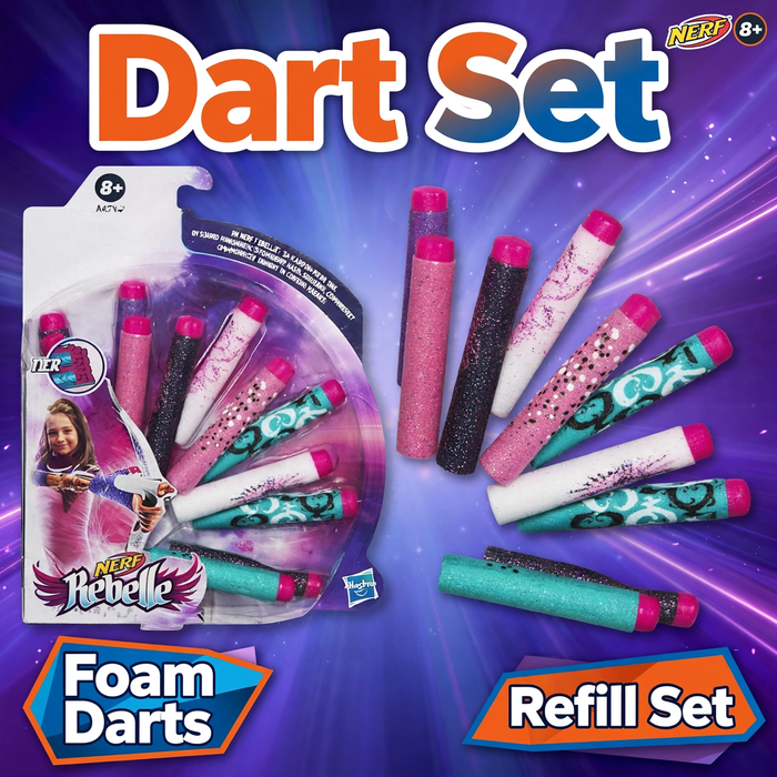 Nerf Rebelle Dart Refill Set by Hasbro