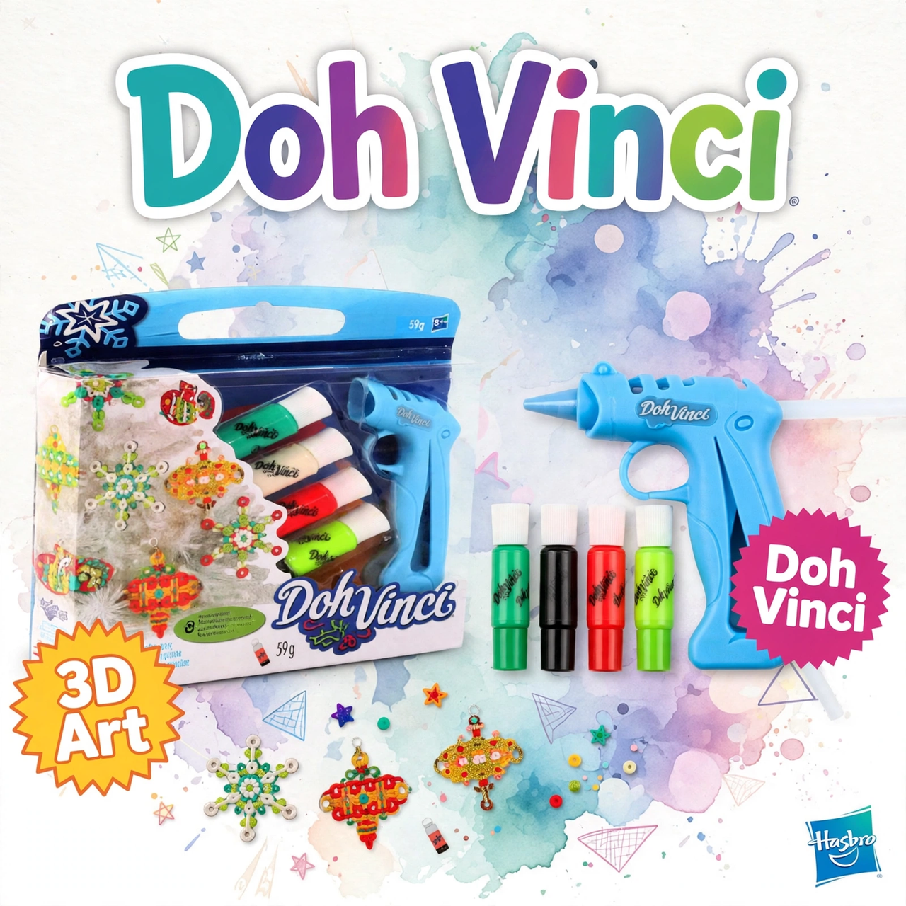 Hasbro Play-Doh DohVinci Styling Art Set