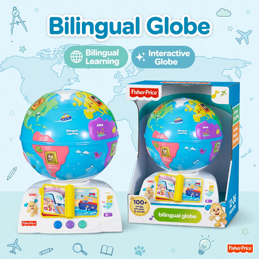 Fisher-Price Laugh & Learn Bilingual Learning Globe