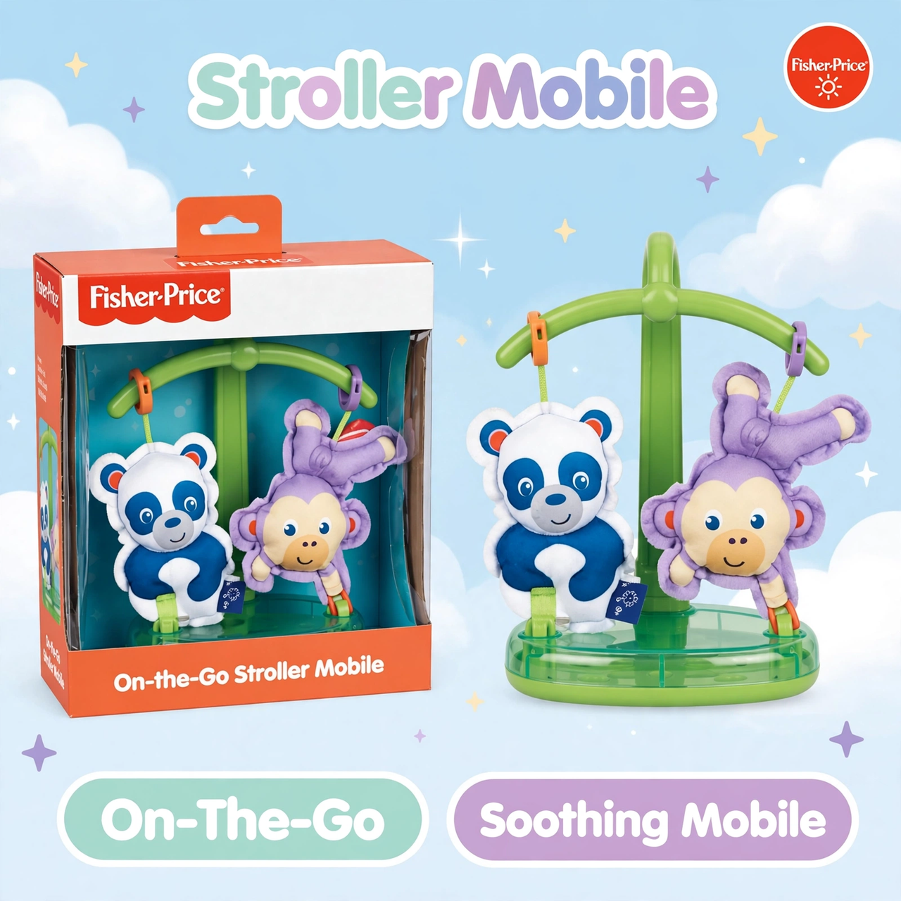 Fisher-Price On-the-Go Stroller Mobile