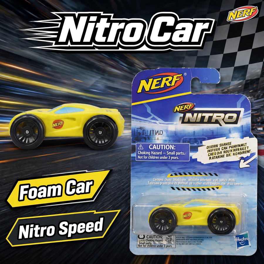 Nerf Nitro Single Foam Car by Hasbro