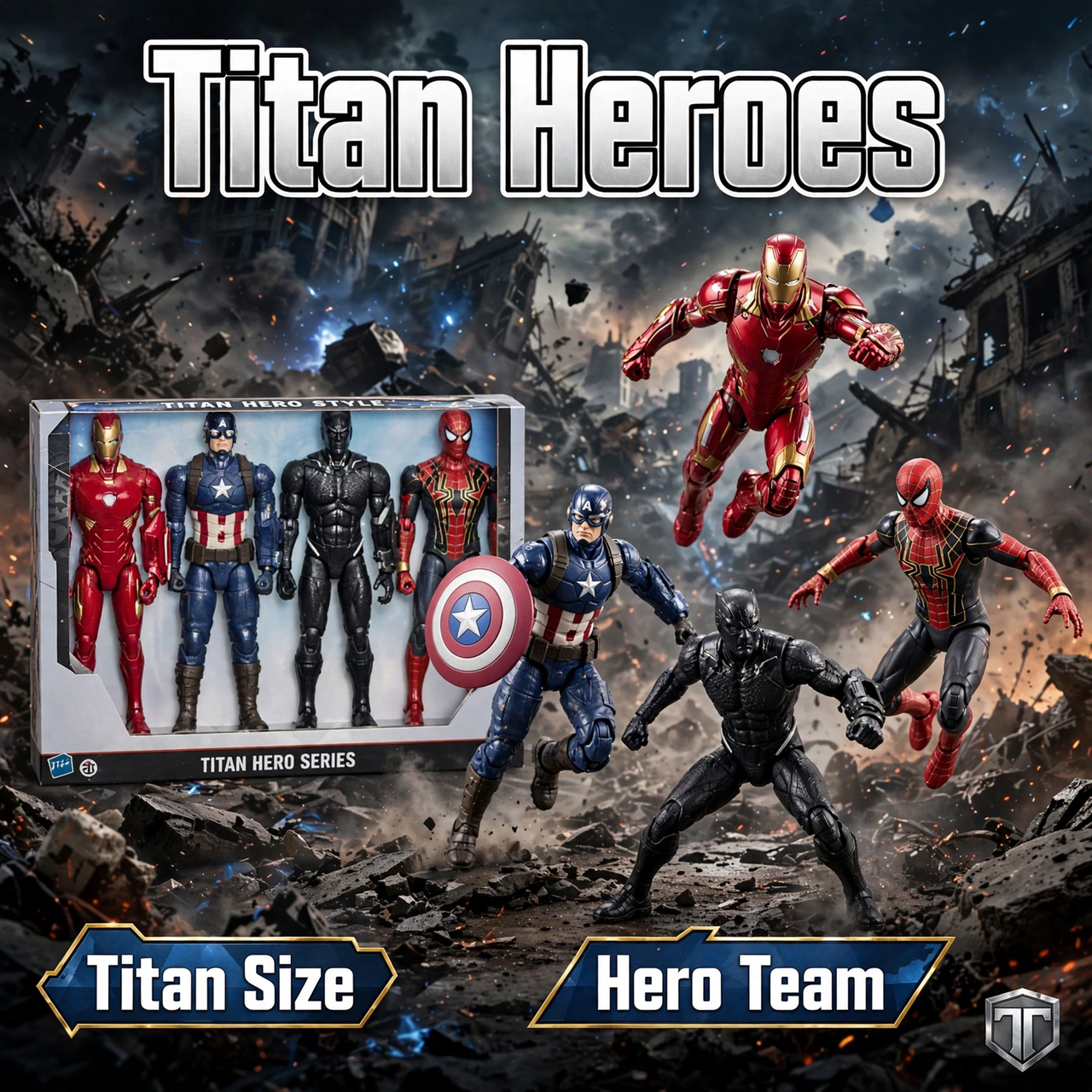 Marvel Avengers Titan Heroes Multipack by Hasbro