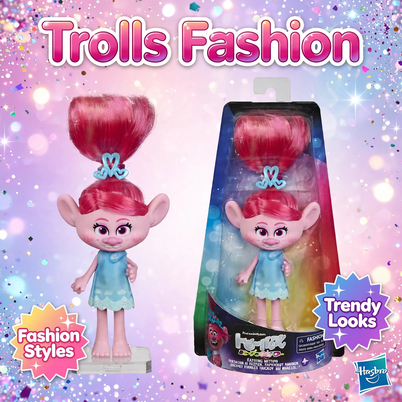 Hasbro DreamWorks Trolls Fashion Doll (Assorted)