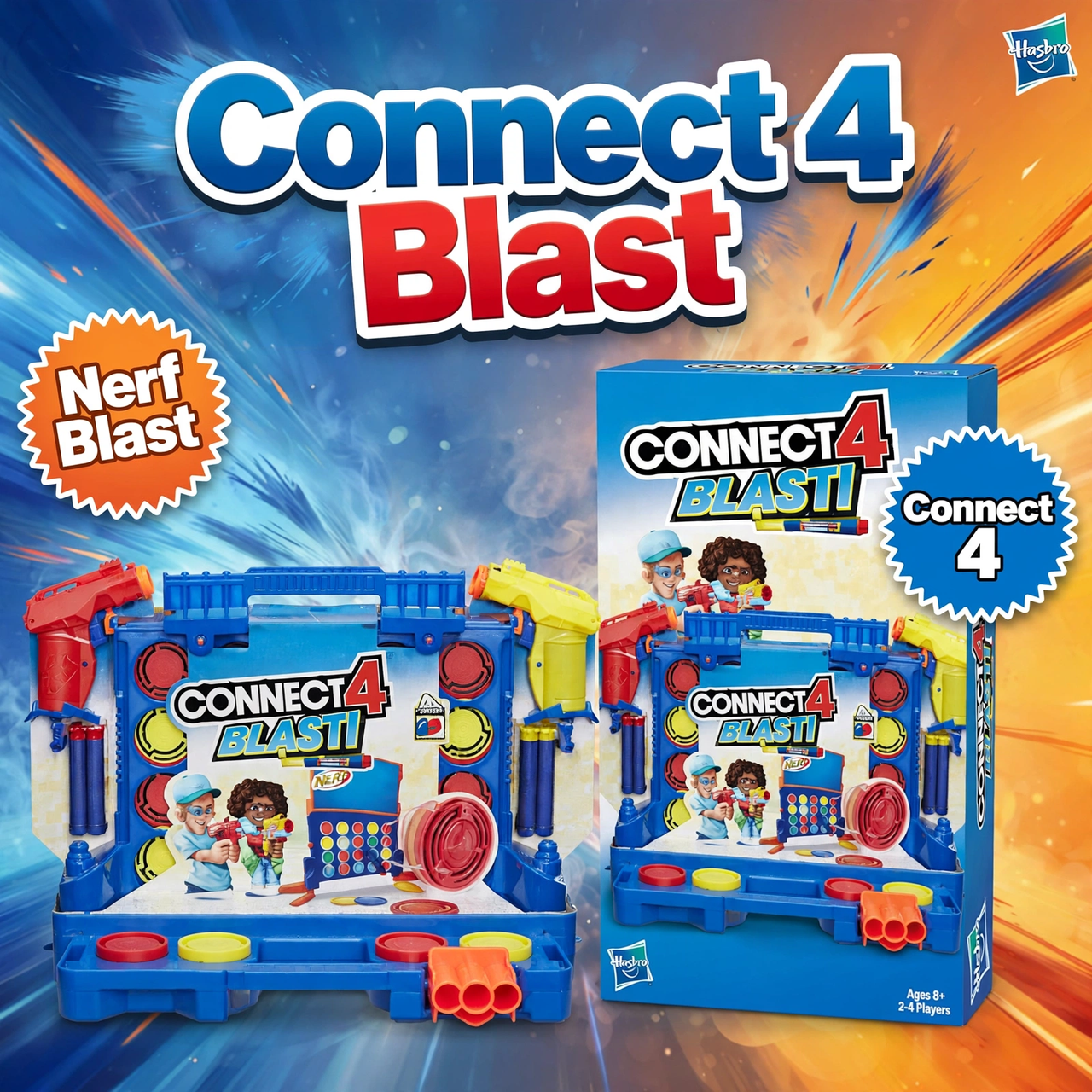 Hasbro Connect 4 Blast! Board Game
