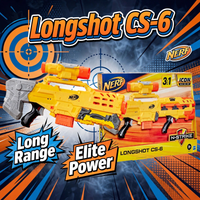 Nerf N-Strike Longshot CS-6 Blaster by Hasbro