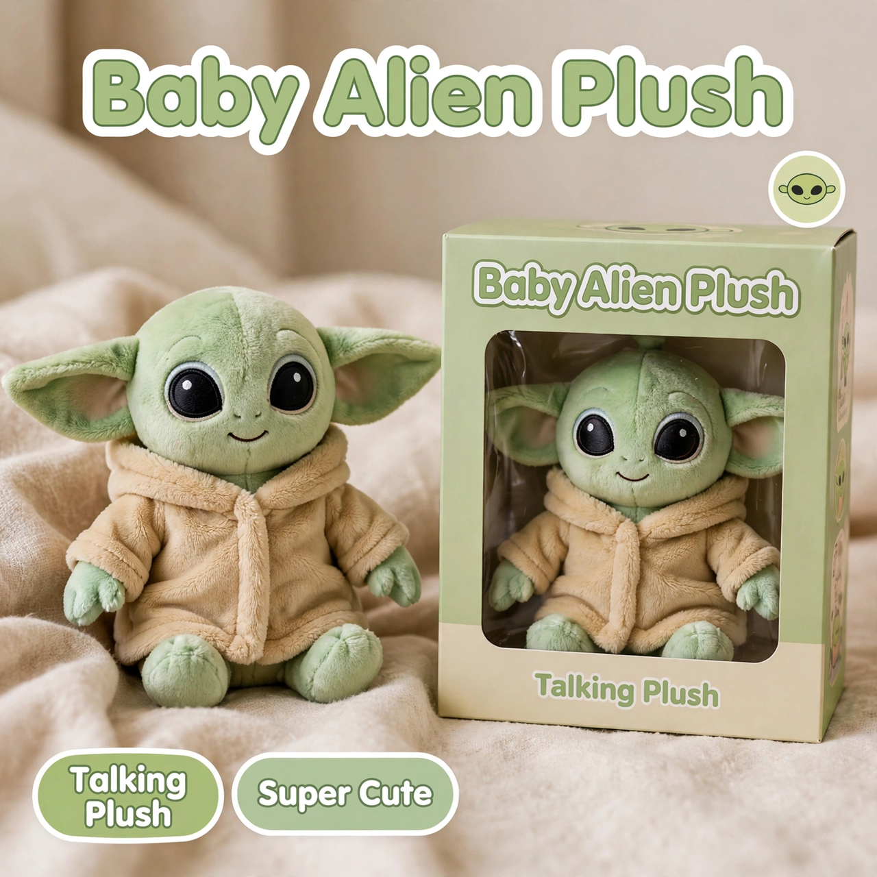 Hasbro Star Wars The Child Talking Plush Toy (Grogu)