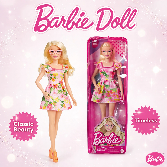 Barbie Fashionistas Doll Fruit Print Dress by Mattel