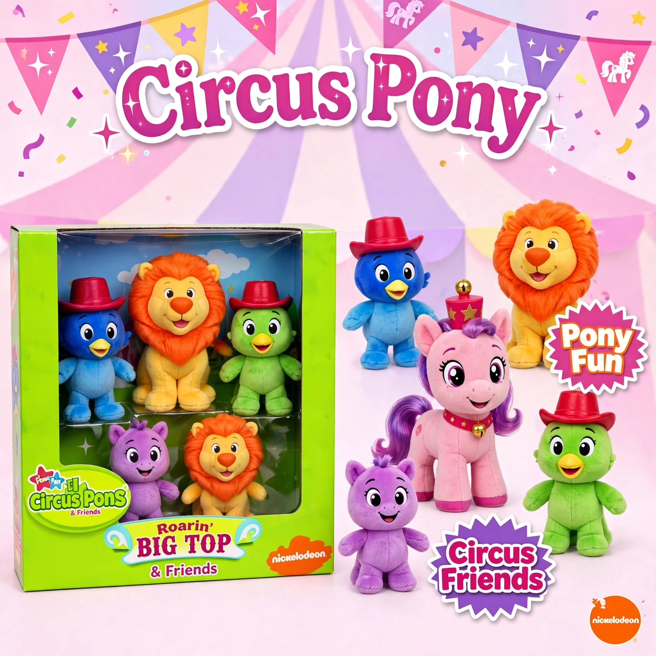 Nickelodeon Circus Pony & Friends Playset