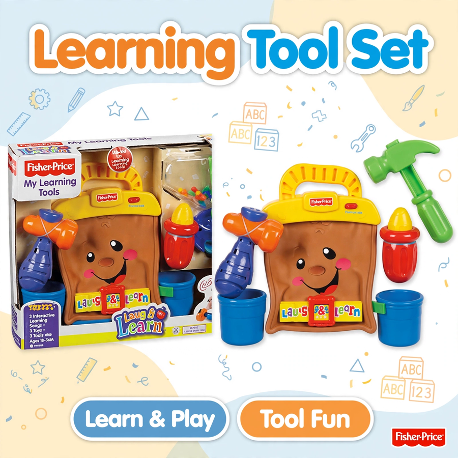 Fisher-Price Laugh & Learn Learning Tool Set