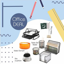 Metal Mesh Office Desk Organizer Deal ( 8 Pieces Set )