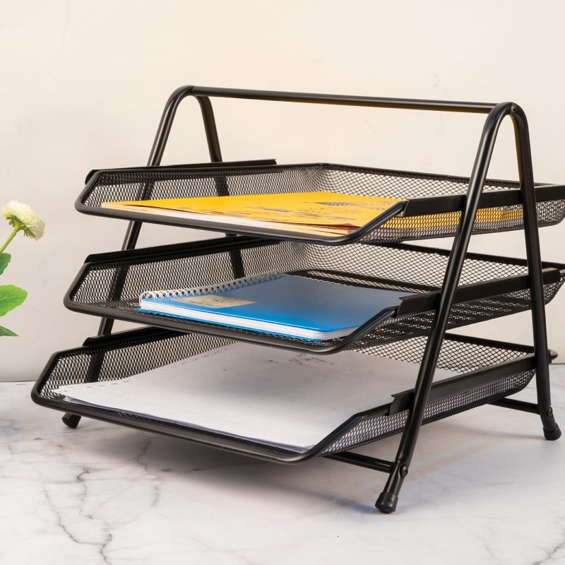 Metal Mesh Office Desk Accessories Deal for Office School & Home