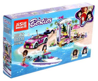Thumbnail for Besties Speedboat Transporter Building Blocks
