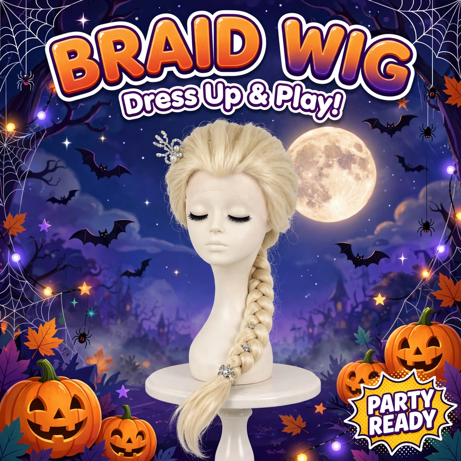 Halloween Frozen Elsa Full Hair Wig