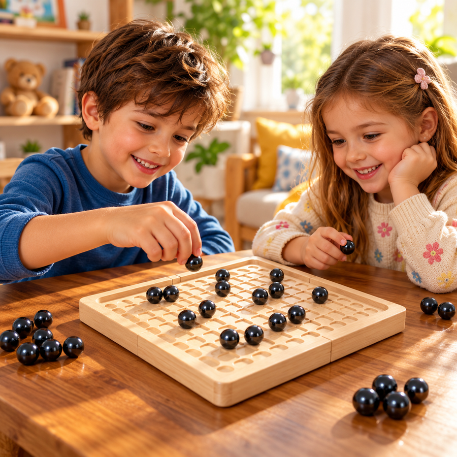 Magnetic Wooden Chess Game