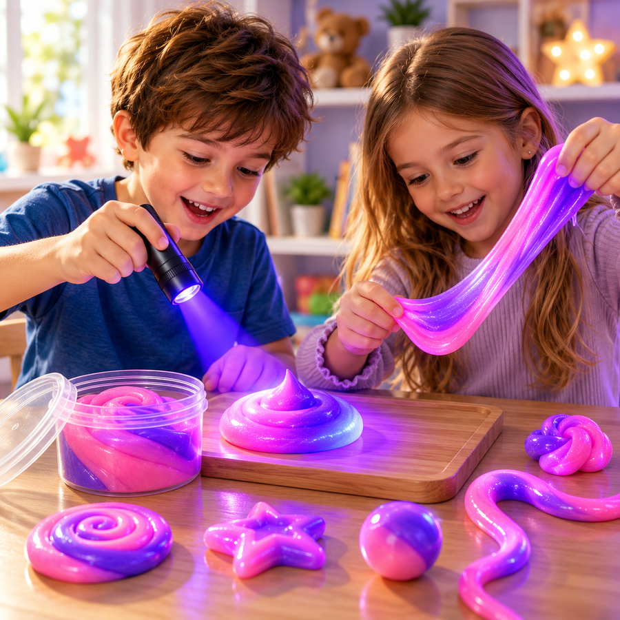 DIY UV Reactive Infinite Stretch Putty