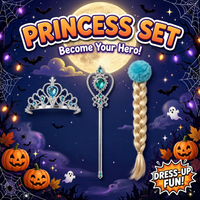 Thumbnail for Frozen Elsa Wig Set