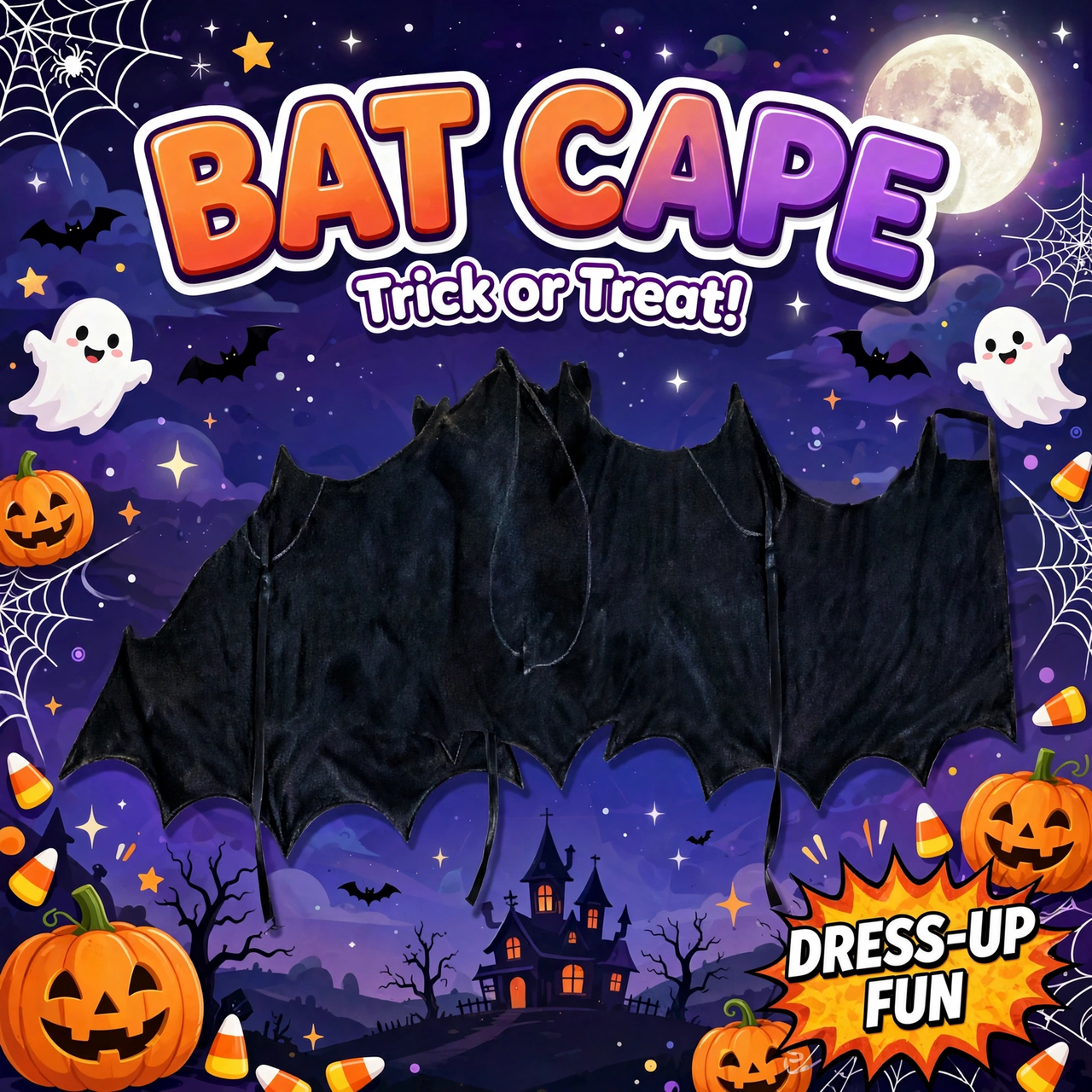 Halloween New Bat Large Size