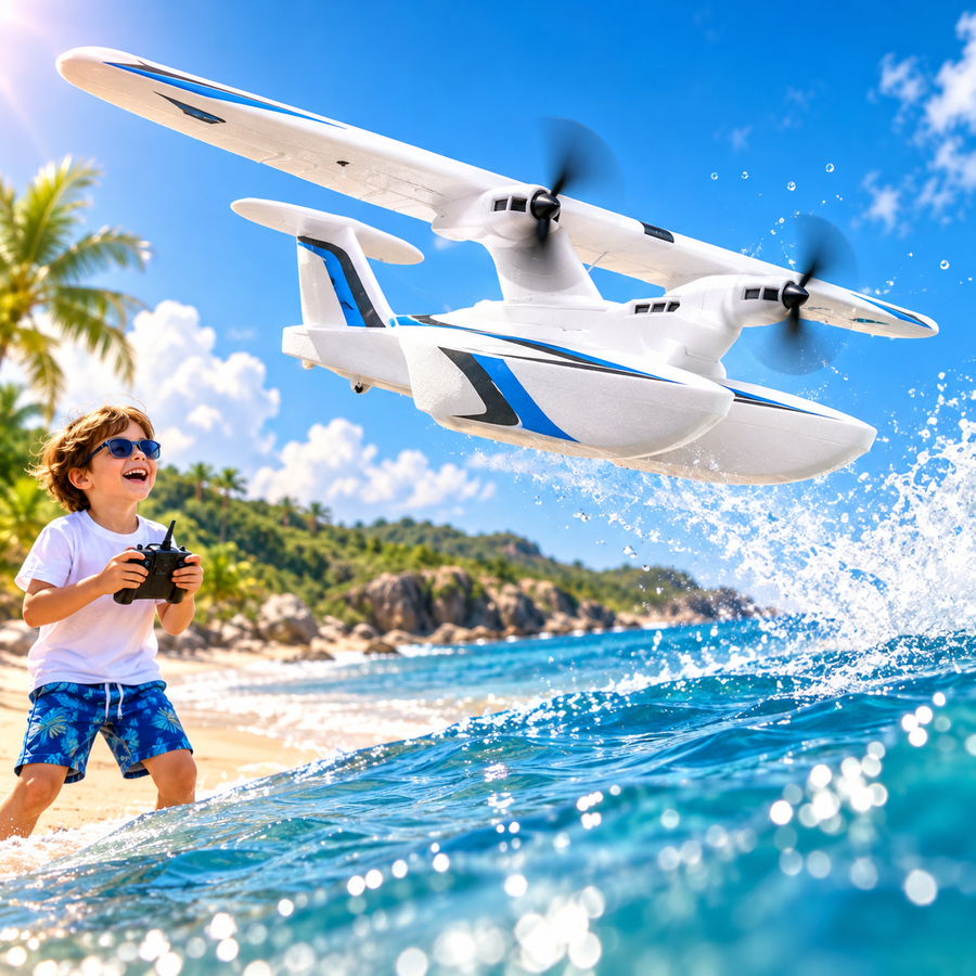2 in 1 Remote Control Glider Galaxy Ship