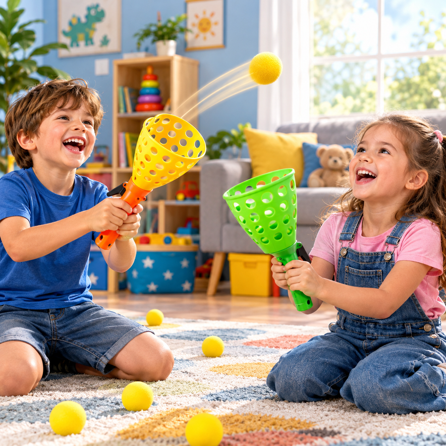 Fun Blast Click and Catch Twin Ball Game