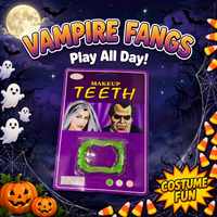 Thumbnail for Halloween Fake Glowing Novelty Teeth