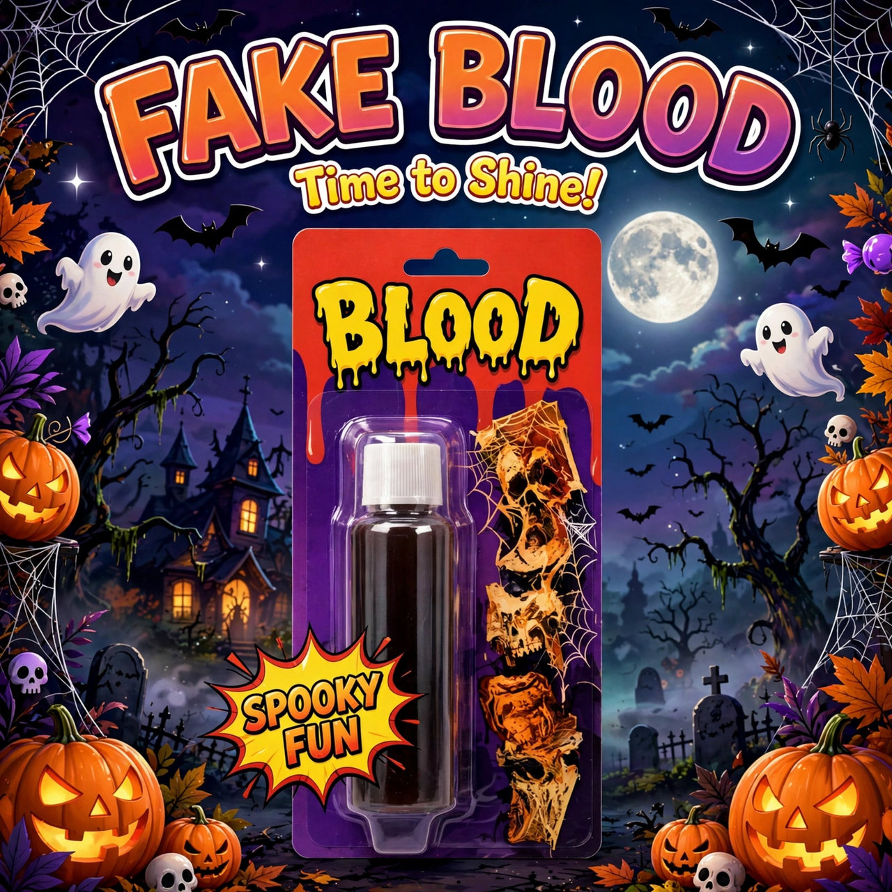 Halloween Fake Blood Prank