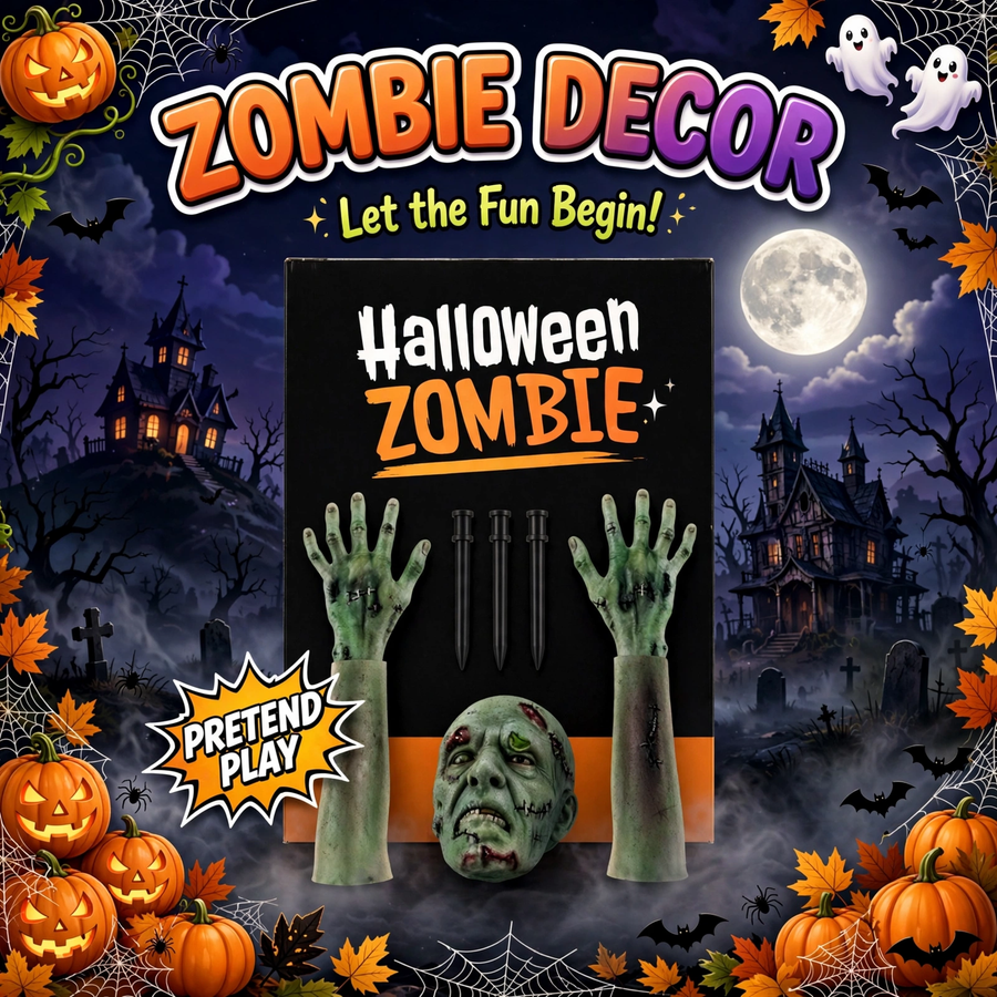 Halloween Zombie Decoration Party set