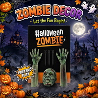 Halloween Zombie Decoration Party set
