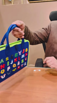 Montessori Sensory Cloth Book With 8 Sides