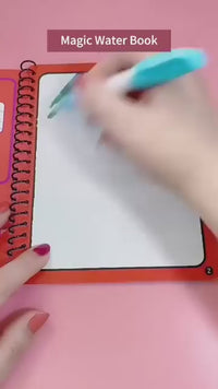 Magic Water Drawing Coloring Book