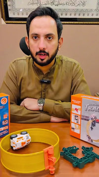 360 Rotate Magnetic Car Track Set