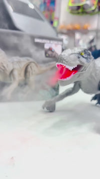 Remote Control Velociraptor Dinosaur With Spray Mist
