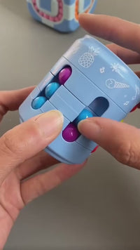 Cans Bean Cube Rotating Fidget