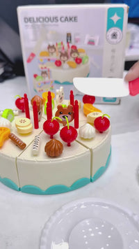 DIY Delicious Birthday Cake Playset