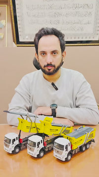 1:32 Engineering Transporter Diecast Muck Truck