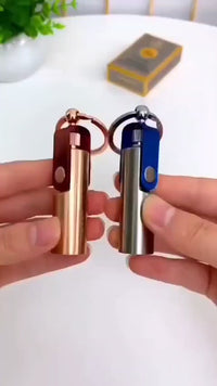 Original Waterproof Flint Fire Keychain