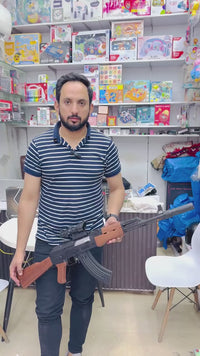 AK47 Rifle Electric Water Bomb Gun With 16x Scope