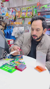 30 Piece Electric Block Maze Game With Light Board