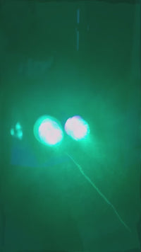 Rotating Barrels Gel Ball Machine Gun With Light