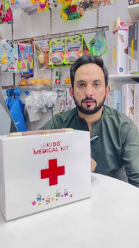Wooden Medical Kit Pretend Play Set