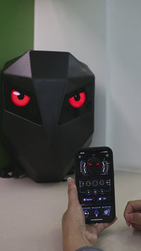 LED Screen 3D Hard Shell Backpack With Waterproof