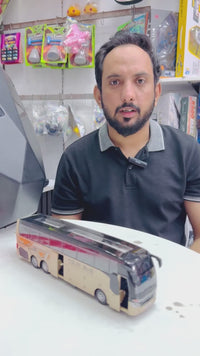 Diecast Tour Bus With Opening Doors
