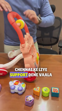 Baby Walker Multifunction Toddler Trolley Musical Drawing Walker Exercise