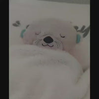 Breathing Bear Soothing Plush Toy With And Sound